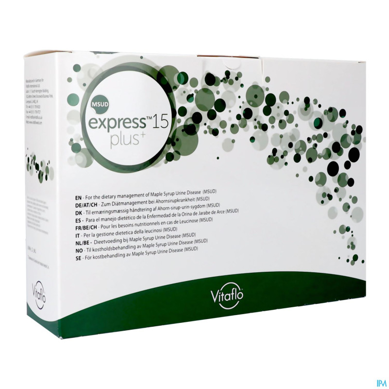 Msud express plus 15 non aromatise    30x25g