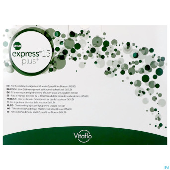 Msud express plus 15 non aromatise    30x25g