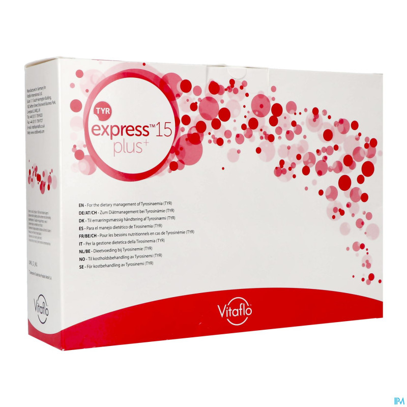 Tyr express plus 15 non aromatise    30x25g