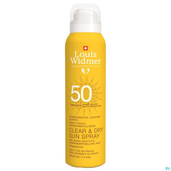 Widmer sun clear & dry n/parf spray 200ml