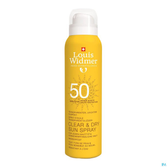 Widmer sun clear & dry parf spray 200ml
