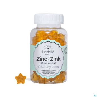 Lashile beauty zinc mono boost gommes 60