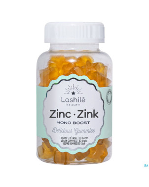 Lashile beauty zinc mono boost gommes 60