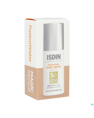 Isdin fotoprotector fus.water magic rep.color 50ml