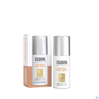 Isdin fotoprotector fus.water magic rep.color 50ml