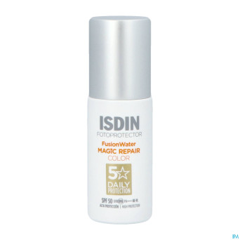 Isdin fotoprotector fus.water magic rep.color 50ml