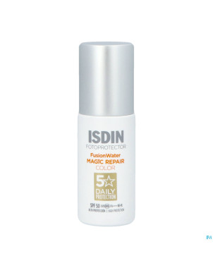 Isdin fotoprotector fus.water magic rep.color 50ml