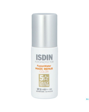 Isdin fotoprotector fus.water magic rep.color 50ml