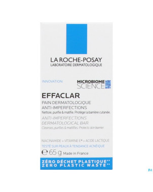 Lrp effaclar derm foaming bar inter 65g