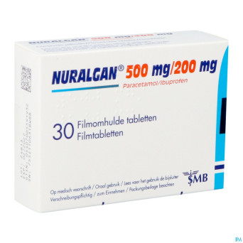 Nuralgan 500mg/200mg comp pell 30