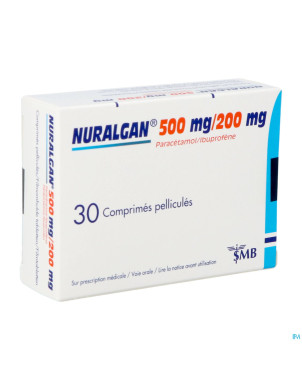 Nuralgan 500mg/200mg comp pell 30