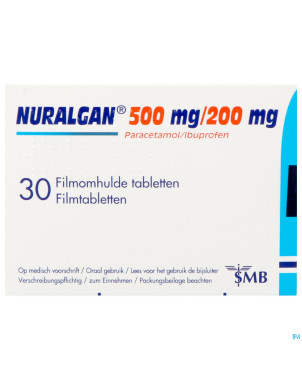 Nuralgan 500mg/200mg comp pell 30