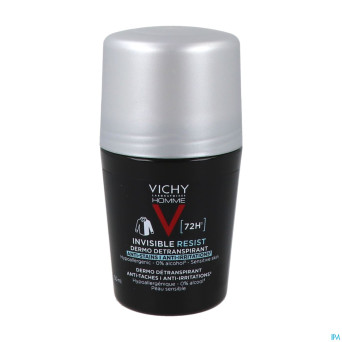 Vichy homme 72h invisible resist deo roll 50ml