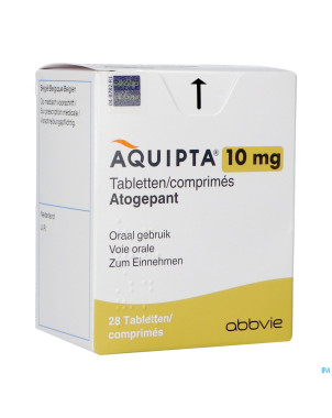 Aquipta 10mg comp 28