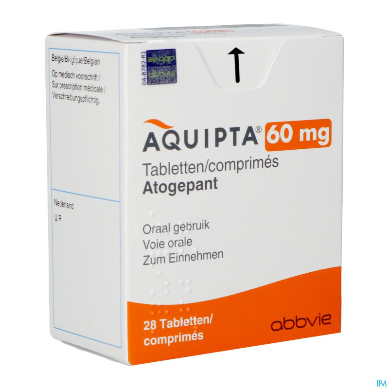 Aquipta 60mg comp 28