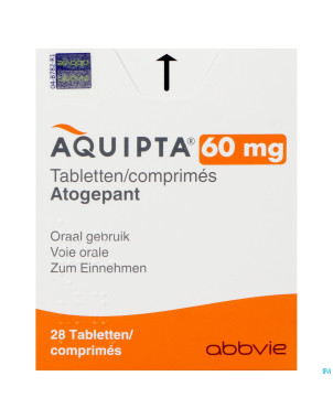 Aquipta 60mg comp 28