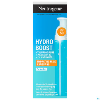 Neutrogena hydro boost fluide protect. spf50 50ml
