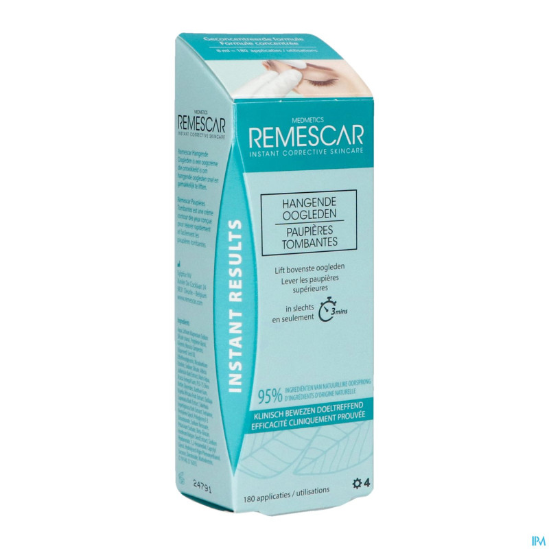 Remescar paupieres tombantes tensor cr tube 8ml