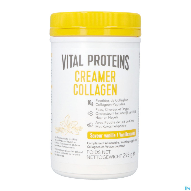 Vital proteins collagen creamer vanille pdr 295g