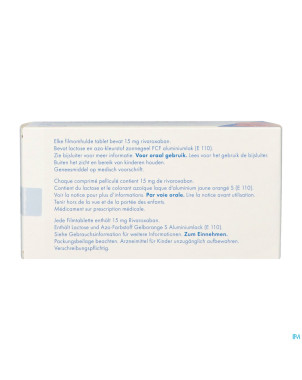 Rivaroxaban sandoz 15mg comp pell 98