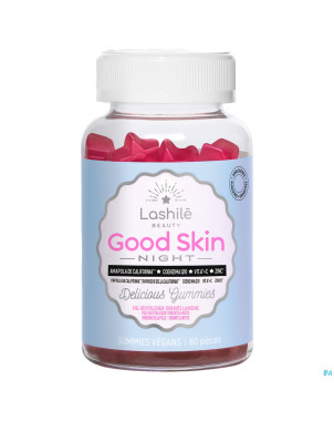 Lashile beauty good skin night gommes 60