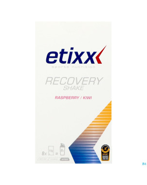 Etixx recovery shake raspberry-kiwi pdr 8x50g