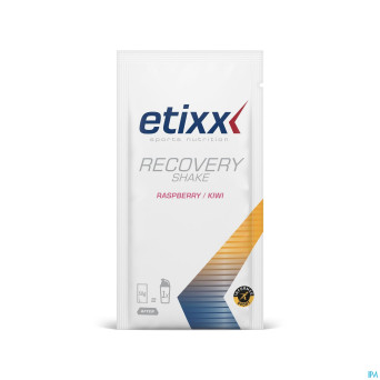 Etixx recovery shake raspberry-kiwi pdr 8x50g