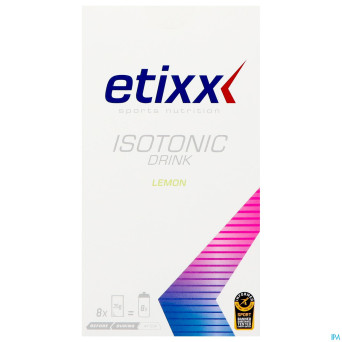 Etixx isotonic lemon pdr 8x35g