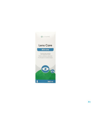 Livsane eyes lens care all in one 360ml + etui