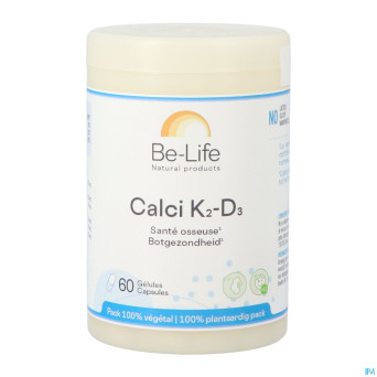 Calci k2 d3 be life caps 60 nf
