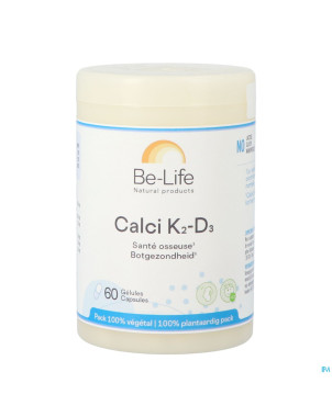 Calci k2 d3 be life caps 60 nf