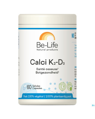 Calci k2 d3 be life caps 60 nf