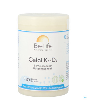 Calci k2 d3 be life caps 60 nf