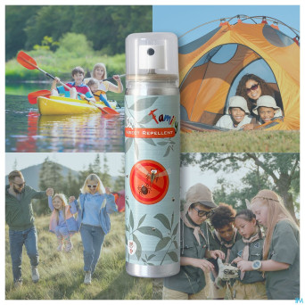 Sq spray a/insectes 0% deet 75ml