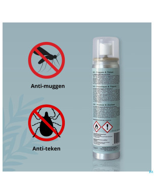 Sq spray a/insectes 0% deet 75ml