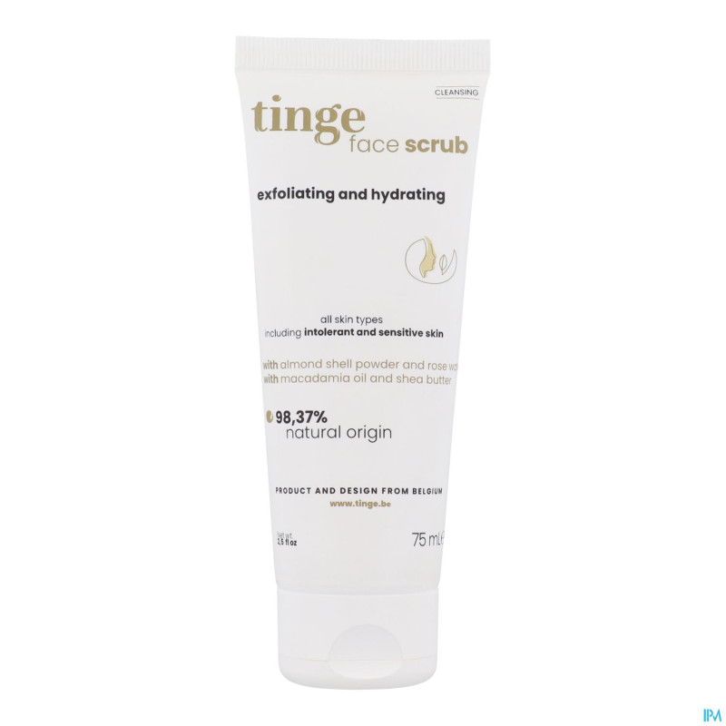 Tinge gommage visage tube 75ml