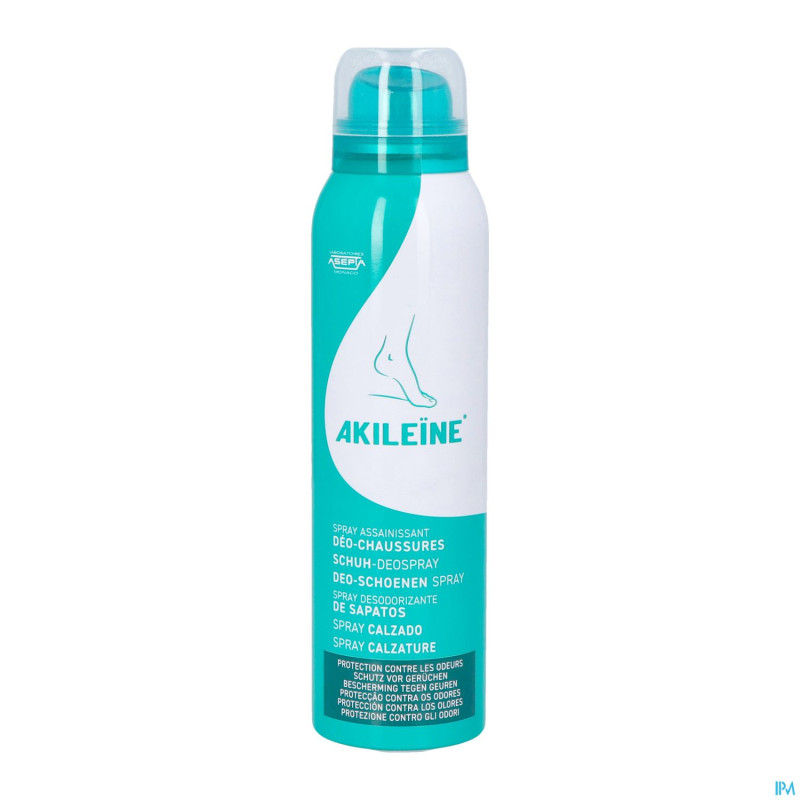 Akileine spray assainissant deo chaussures 150ml