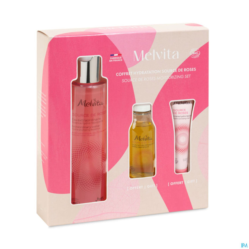 Melvita kit source roses 3 prod.