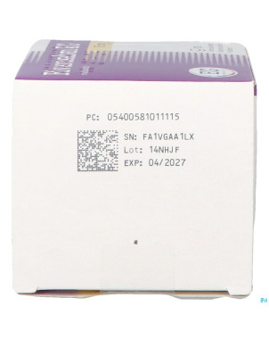 Rivaroxaban eg 15mg comp pell 100