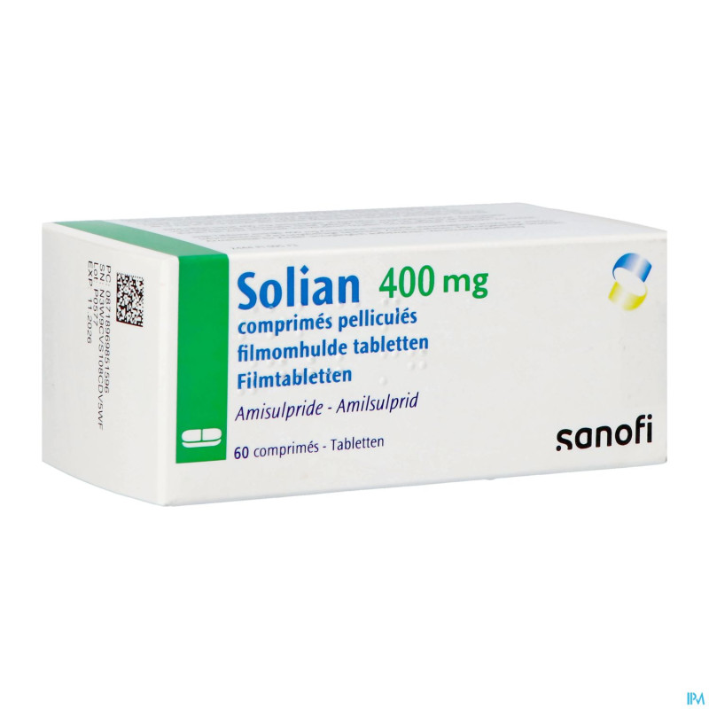 Solian 400mg orifarm comp 60 pip