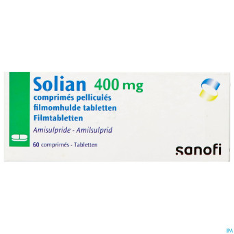 Solian 400mg orifarm comp 60 pip