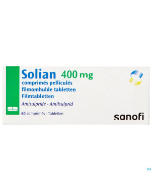 Solian 400mg orifarm comp 60 pip