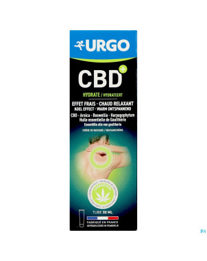 Urgo creme cbd+ tube 50ml
