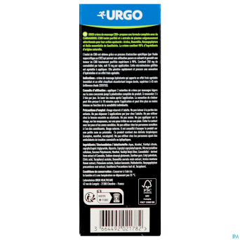 Urgo creme cbd+ tube 50ml