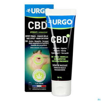 Urgo creme cbd+ tube 50ml