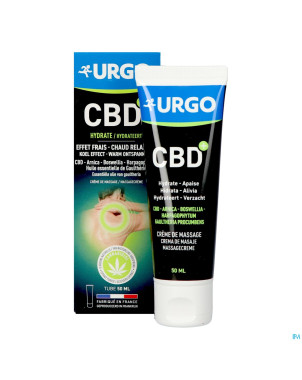 Urgo creme cbd+ tube 50ml