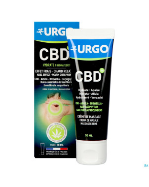 Urgo creme cbd+ tube 50ml