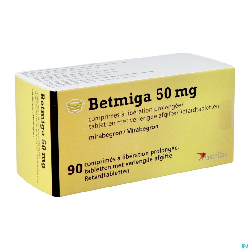 Betmiga 50mg orifarm comp 90