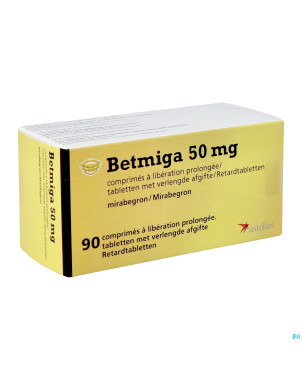 Betmiga 50mg orifarm comp 90