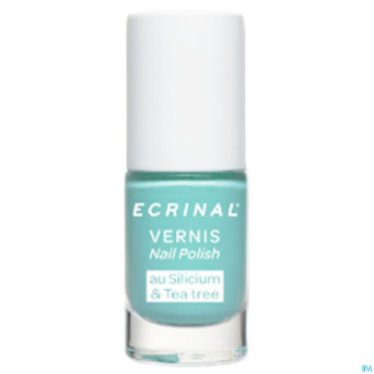 Ecrinal vernis silicium&tea tree menthe 5ml
